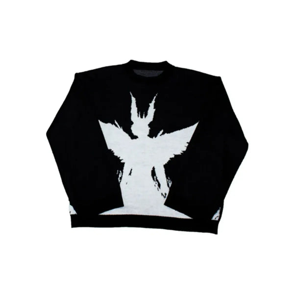 Harajuku Fashion Knitwear - Loose Autumn/Winter Sweaters - Sweaters - 1