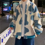 Harajuku Fleece Zip Jacket - Jackets & Coats - Men’s Jacket - 3