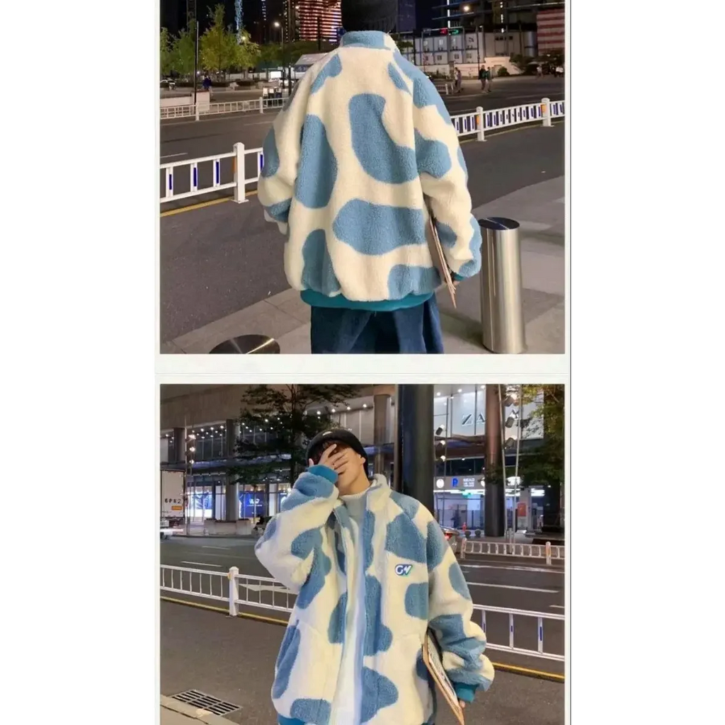 Harajuku Fleece Zip Jacket - Jackets & Coats - Men’s Jacket - 9