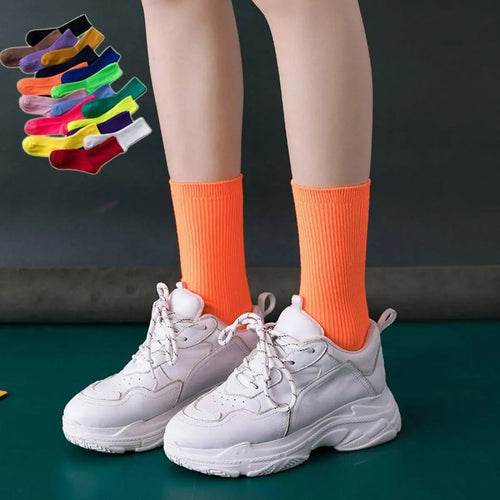 Harajuku Fluorescent Socks - Women’s Clothing & Accessories - 1