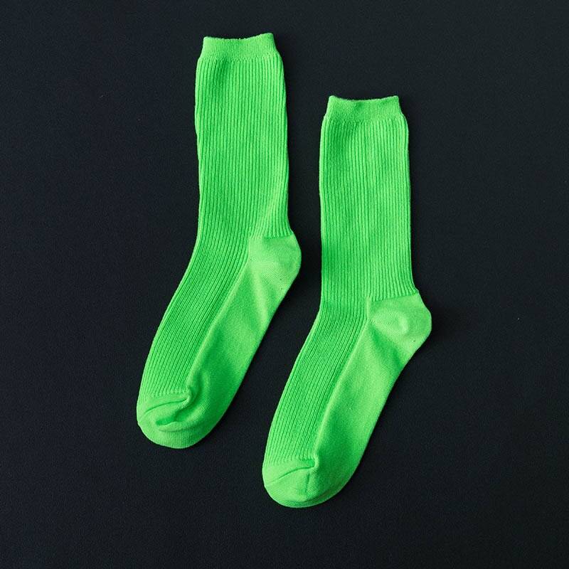 Harajuku Fluorescent Socks - Green / One Size - Women’s Clothing & Accessories - Shirts & Tops - 20 - 2024