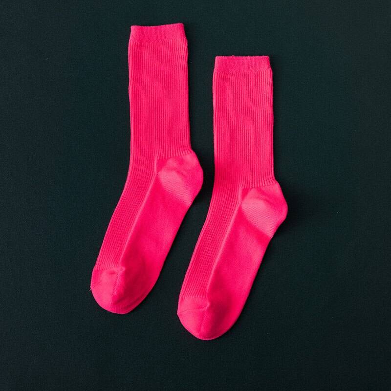 Harajuku Fluorescent Socks - Pink / One Size - Women’s Clothing & Accessories - Shirts & Tops - 28 - 2024