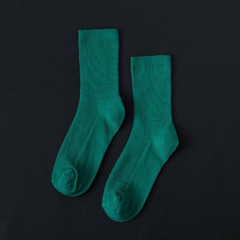 Harajuku Fluorescent Socks - Dark Green / One Size - Women’s Clothing & Accessories - Shirts & Tops - 29 - 2024