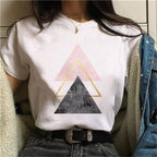 Harajuku Geometry T-shirts - T-Shirts - 1