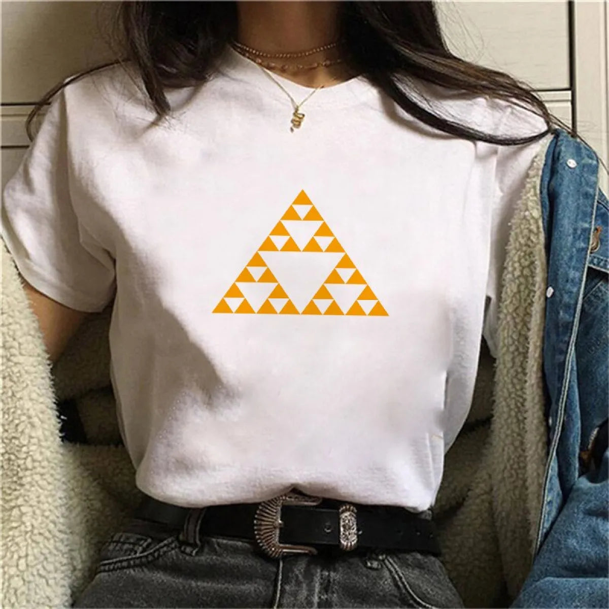 Harajuku Geometry T-shirts - T-Shirts - 24