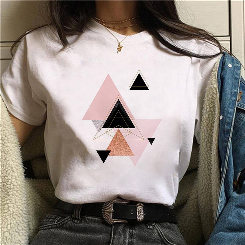 Harajuku Geometry T-shirts - 004633 / XL / White - T-Shirts - Shirts & Tops - 30 - 2024