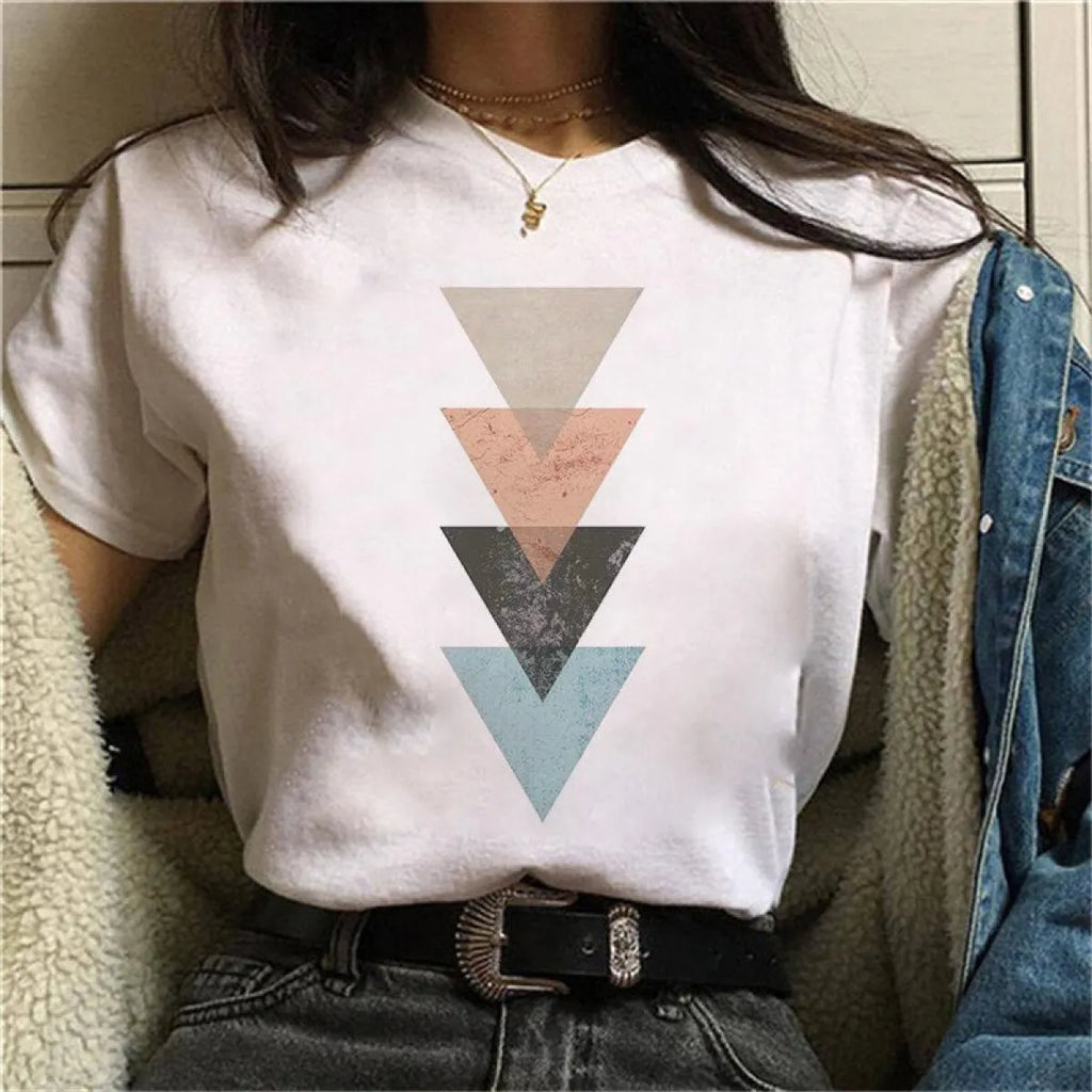 Harajuku Geometry T-shirts - T-Shirts - 31