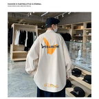 Harajuku Graphic Button Up Shirt - T-Shirts - Graphic Shirts - 9