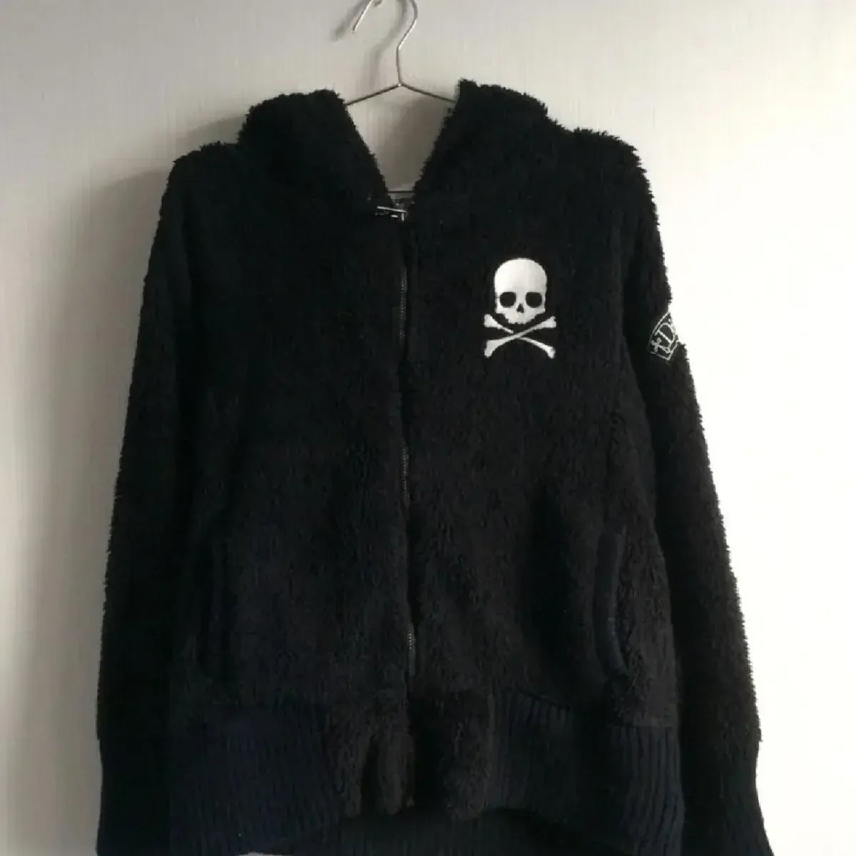 Harajuku Grunge Skull Zip Hoodie - Hoodies & Sweatshirts - Women Hoodies - 7
