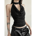 Harajuku Halter Crop Top - Women’s Clothing & Accessories - vest - 6