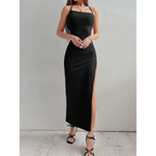 Harajuku High Split Bodycon Dress - All Dresses - bodycon - 5