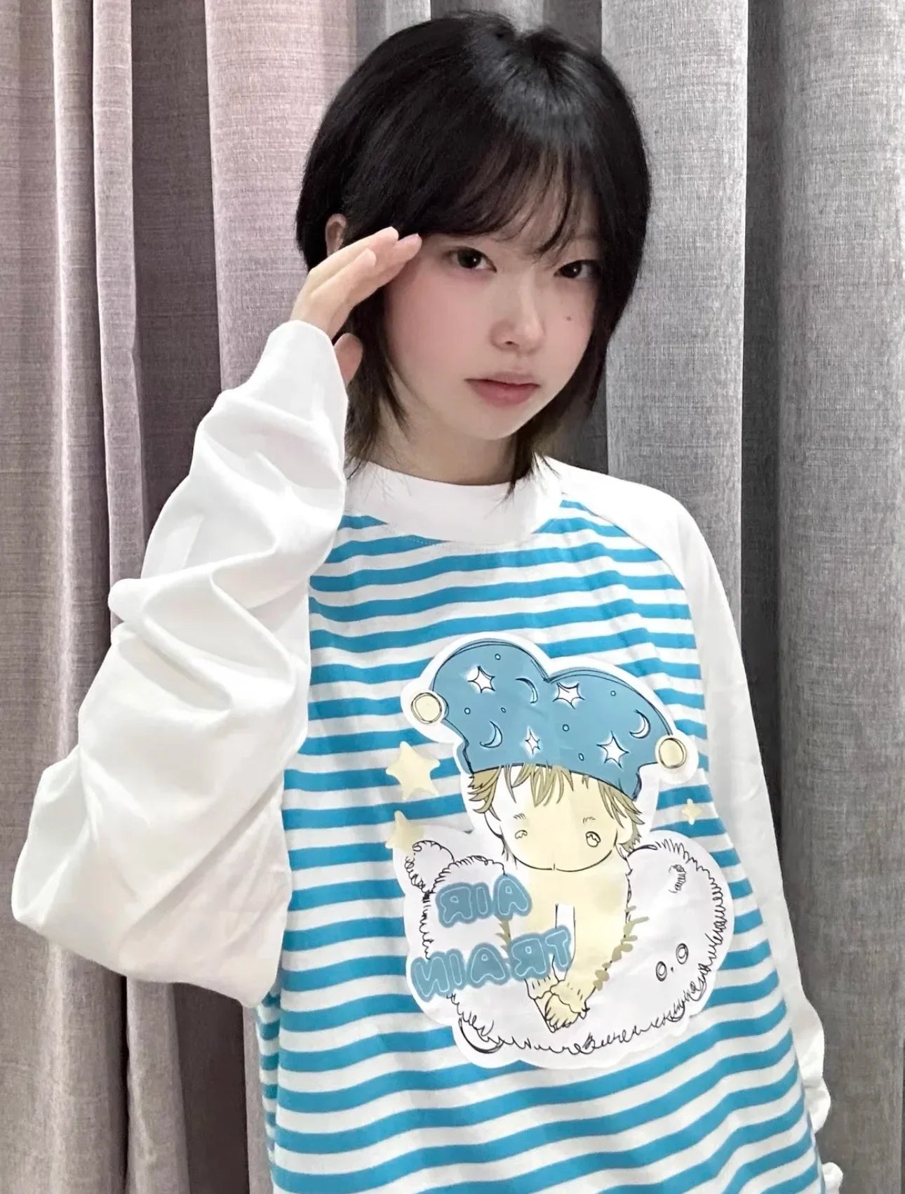 Harajuku Hoodie - Y2K Kawaii Japanese Fashion Autumn Sweatshirt - T-Shirts - Shirts & Tops - 4 - 2024