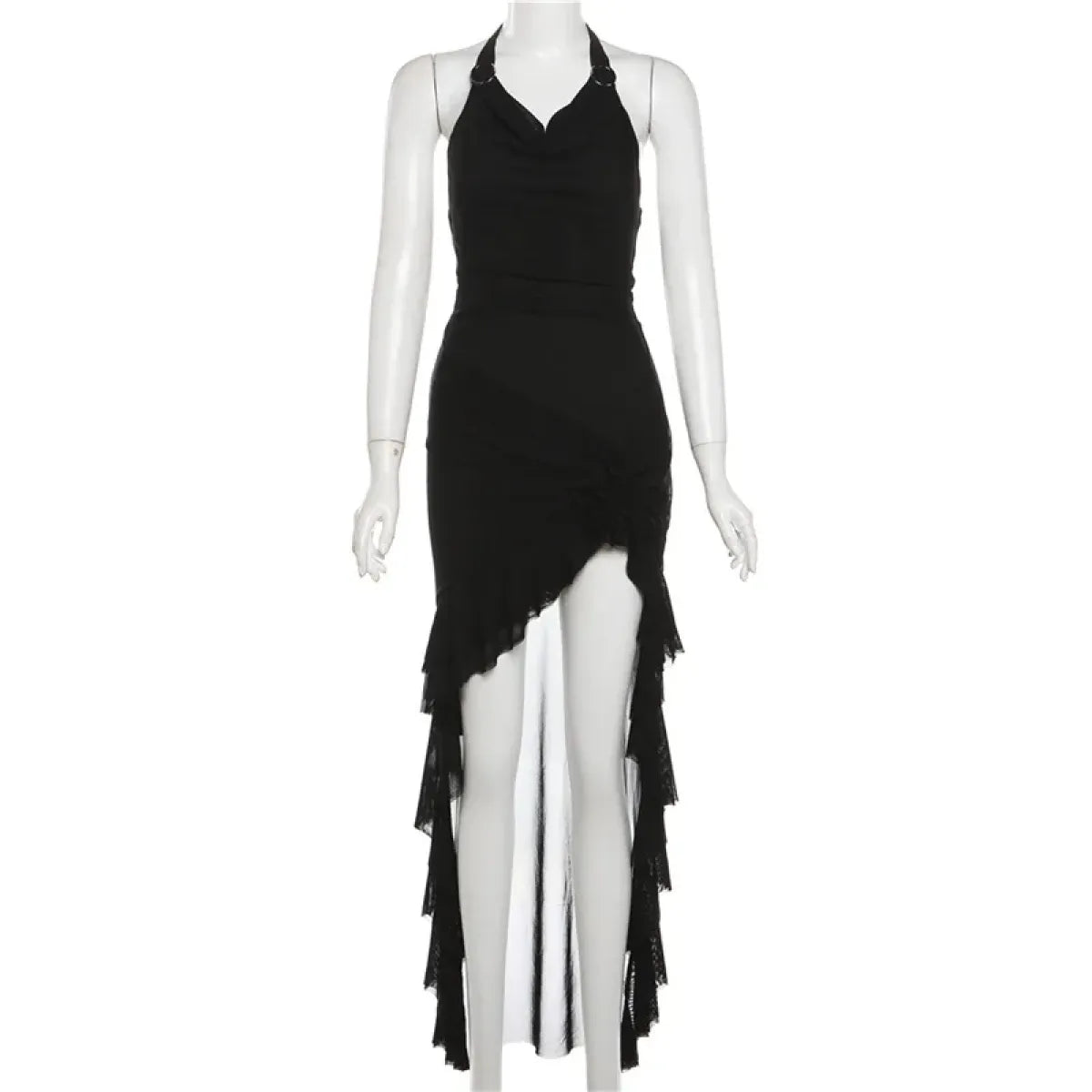 Harajuku Irregular Ruffle Dress - All Dresses - Dresses - 22