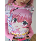 Harajuku Kawaii Anime Graphic Tee - T-Shirts - 3