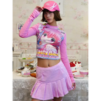 Harajuku Kawaii Anime Graphic Tee - T-Shirts - 6