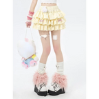 Harajuku Kawaii Lolita Mini Skirt – High Waist Ruffle Cake Layer - Bottoms - Skirts - 4