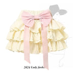 Harajuku Kawaii Lolita Mini Skirt – High Waist Ruffle Cake Layer - Bottoms - Skirts - 7