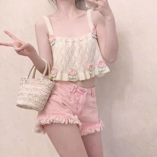 Harajuku Kawaii Strap Corset Vest - Women’s Clothing & Accessories - Clothing - 1 - 2024