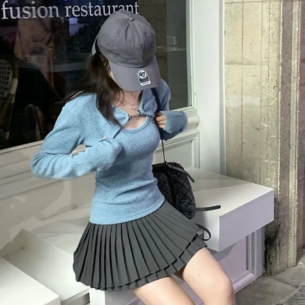 Harajuku Knit Sweater Set - Sweaters - Sets - 10