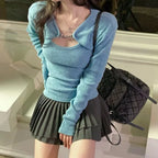Harajuku Knit Sweater Set - Sweaters - Sets - 11