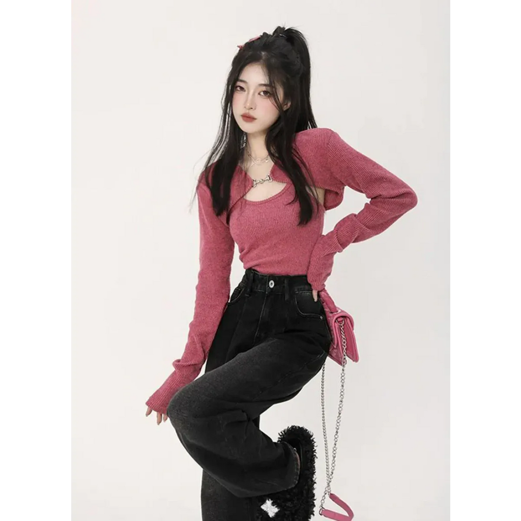 Harajuku Knit Sweater Set - Sweaters - Sets - 16