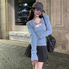 Harajuku Knit Sweater Set - Sweaters - Sets - 7