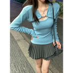 Harajuku Knit Sweater Set - Sweaters - Sets - 9