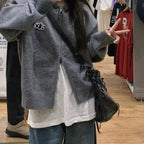 Harajuku Knit Zip Cardigan - Women’s Clothing & Accessories - Cardigans - 7