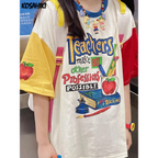 Harajuku Korean Style T-Shirt - T-Shirts - Women T-shirts - 3