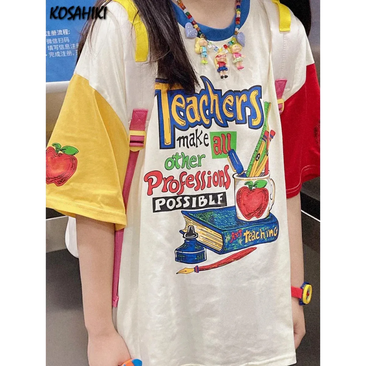 Harajuku Korean Style T-Shirt - T-Shirts - Women T-shirts - 3