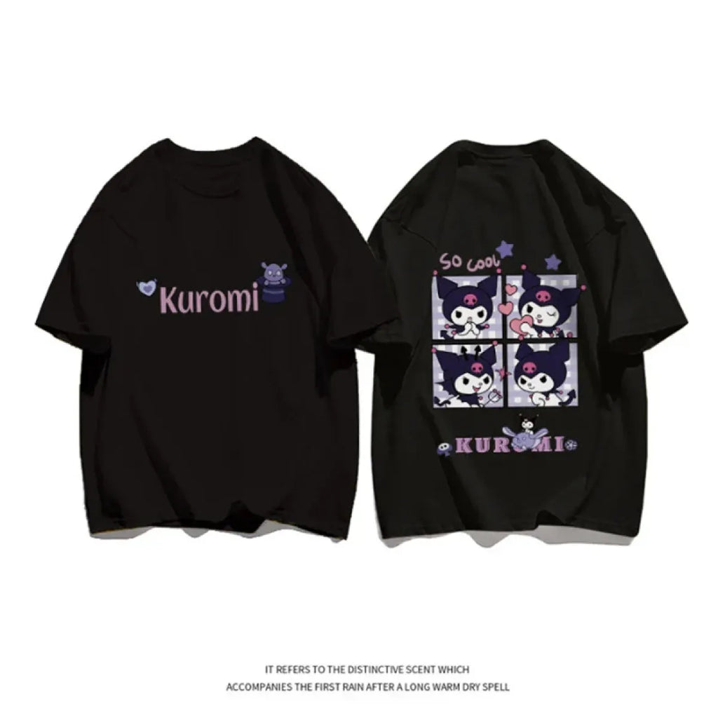 Harajuku Kuromi Cartoon T-Shirt - T-Shirts - T-Shirts - 12