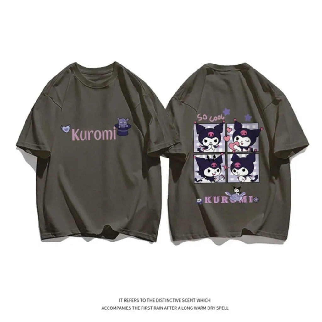 Harajuku Kuromi Cartoon T-Shirt - T-Shirts - T-Shirts - 13