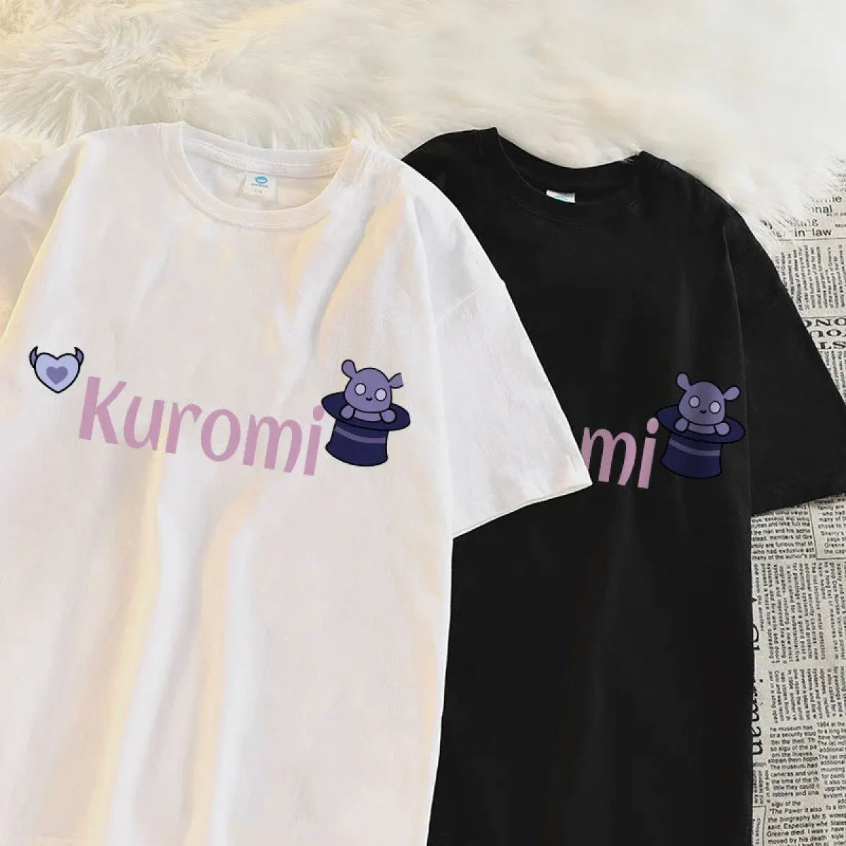 Harajuku Kuromi Cartoon T-Shirt - T-Shirts - T-Shirts - 3