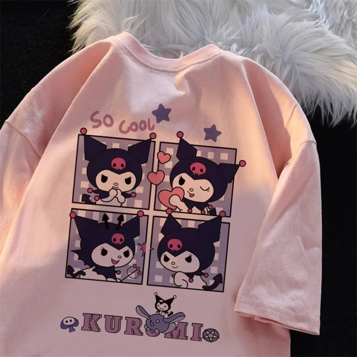 Harajuku Kuromi Cartoon T-Shirt - T-Shirts - T-Shirts - 4