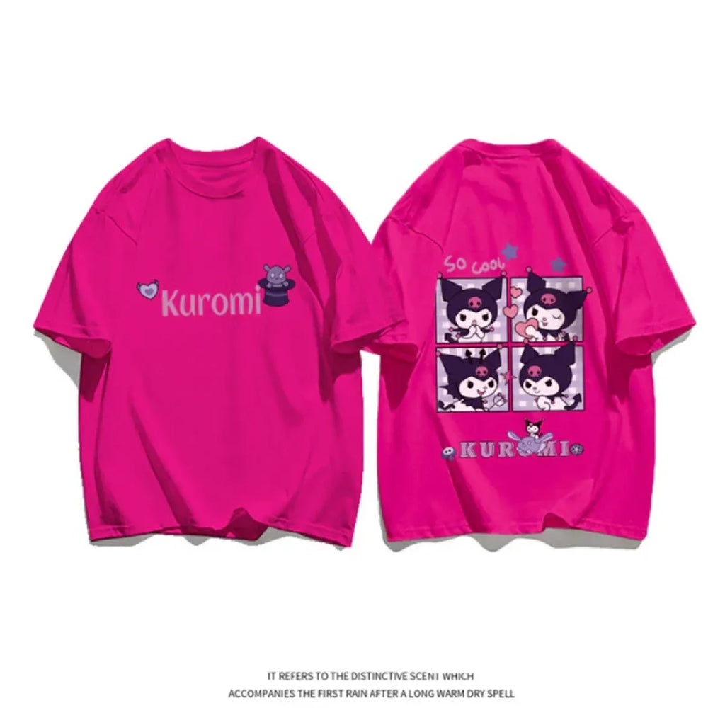 Harajuku Kuromi Cartoon T-Shirt - T-Shirts - T-Shirts - 7