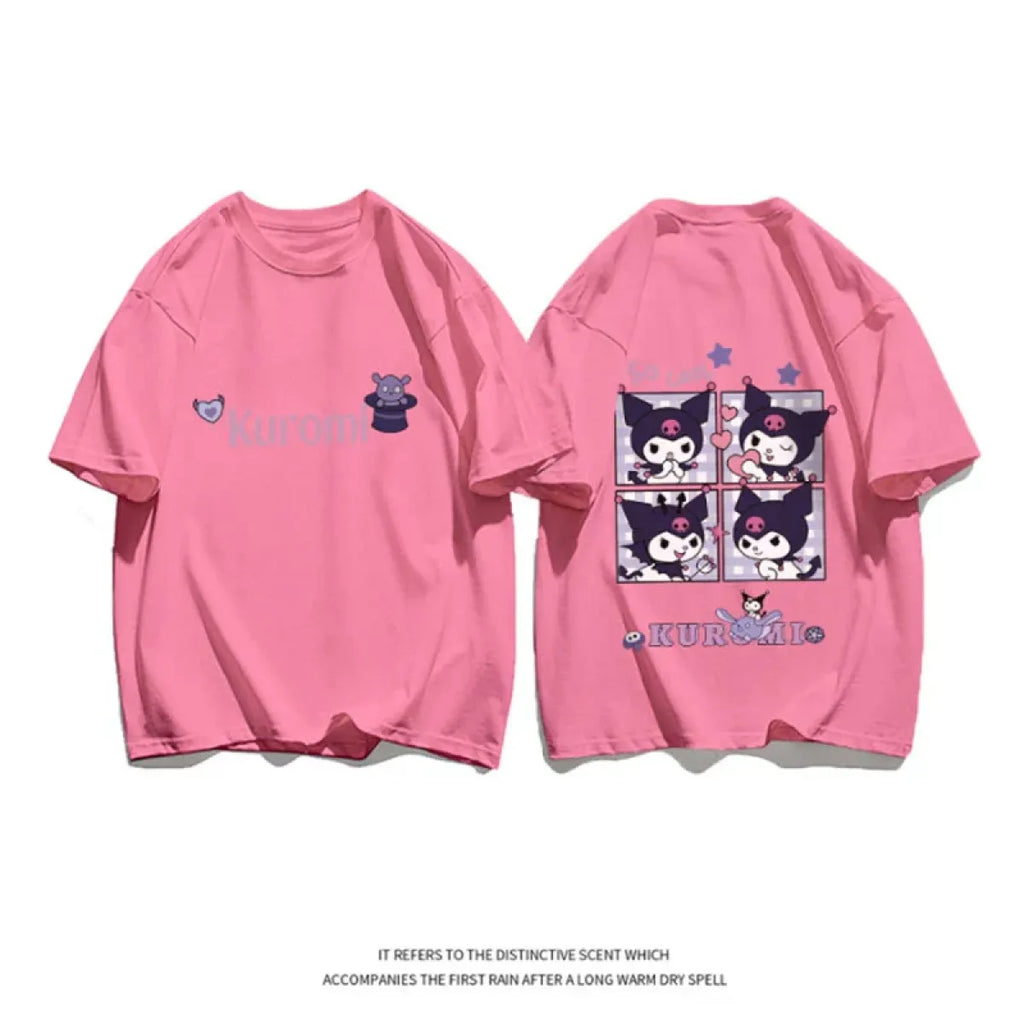 Harajuku Kuromi Cartoon T-Shirt - T-Shirts - T-Shirts - 9