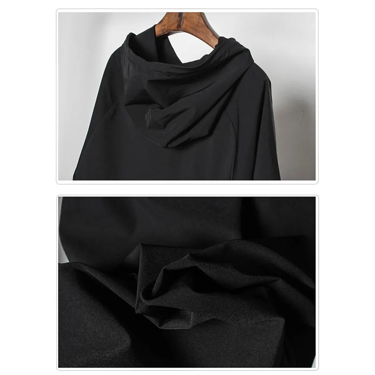 Harajuku Layered Techwear Hoodie - Hoodies & Sweatshirts - Men’s Hoodies - 16