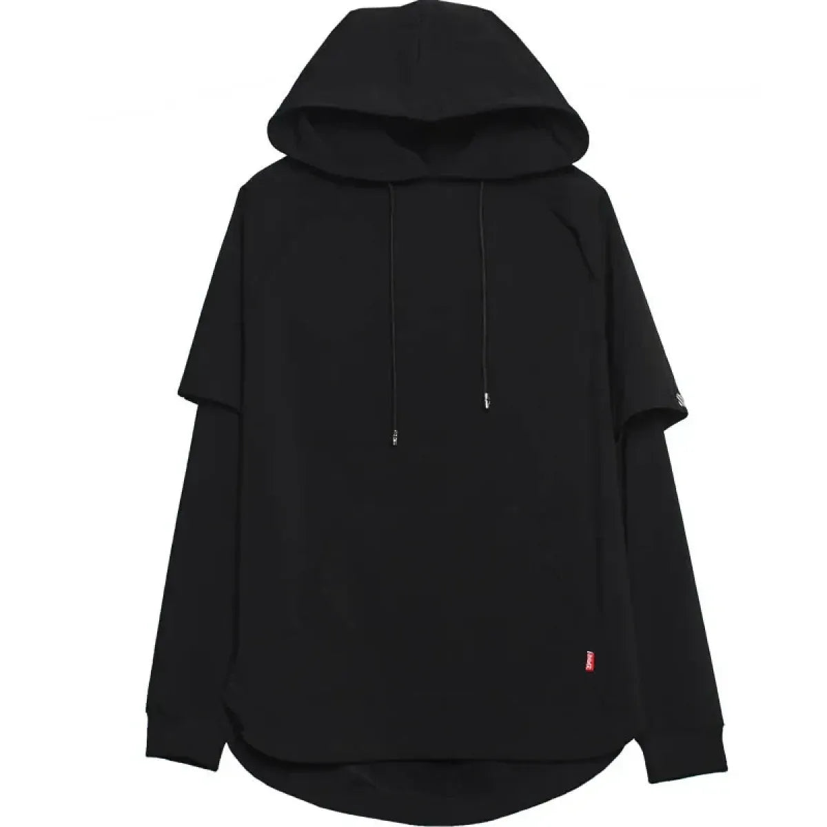 Harajuku Layered Techwear Hoodie - Hoodies & Sweatshirts - Men’s Hoodies - 4