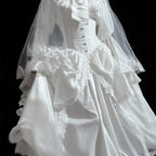 Harajuku Lolita Ruffle Sleeve Top - Tops - Harajuku Blouses & Skirts - 10