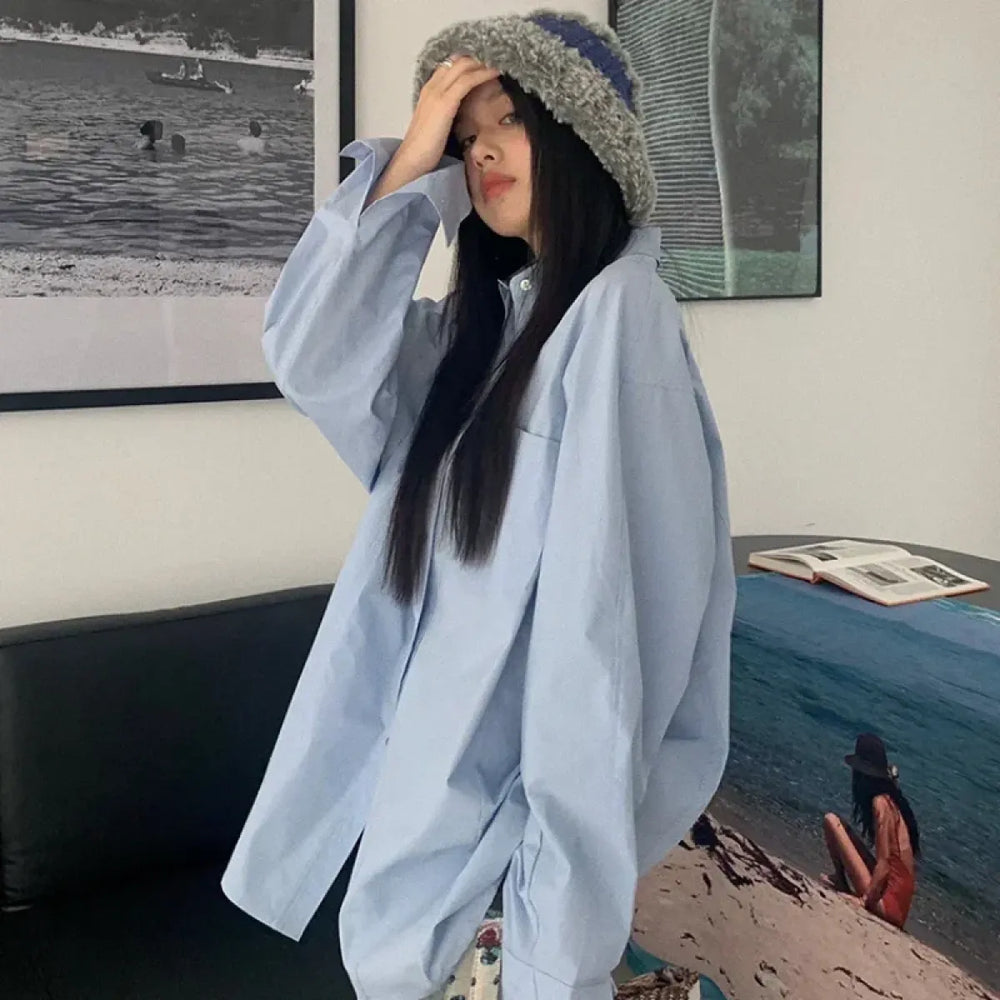 Harajuku Oversized Shirt - T-Shirts - Shirts - 1