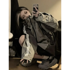 Harajuku Oversized Techwear Windbreaker Jacket - Jackets & Coats - Jacket - 1