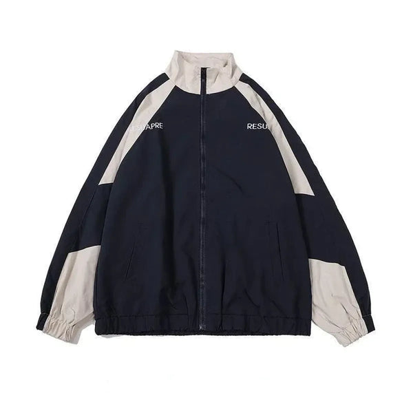 Harajuku Patchwork Windbreaker - Women’s Clothing & Accessories - Women’s Jackets - 1