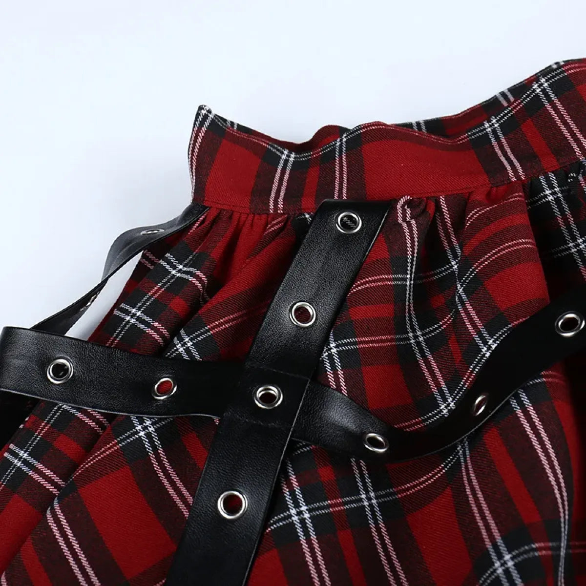 Harajuku Plaid Pleated Skirt - Y2K Mini Cake Skirt - Bottoms - 18