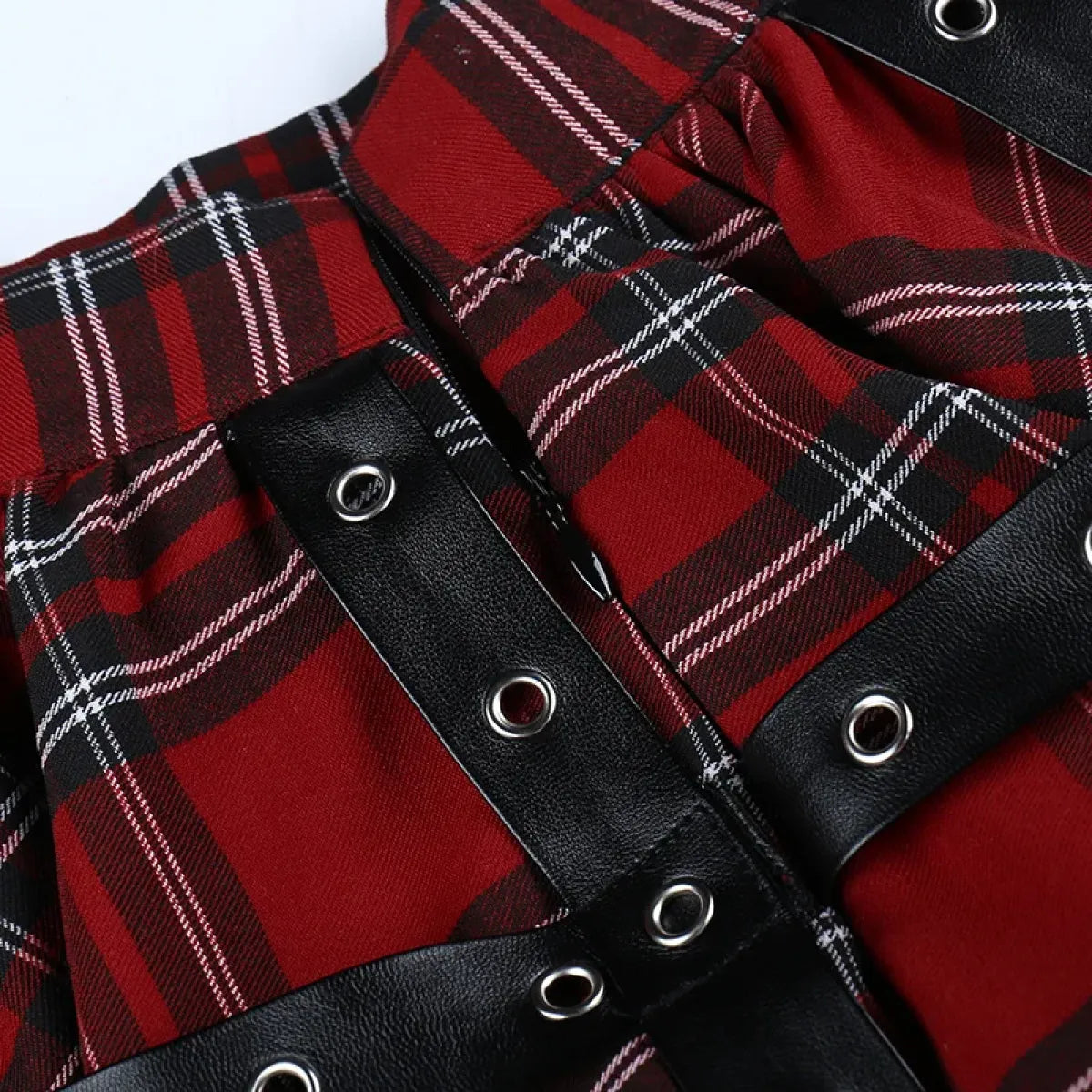 Harajuku Plaid Pleated Skirt - Y2K Mini Cake Skirt - Bottoms - 21