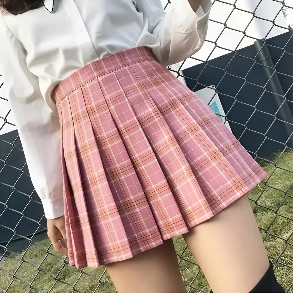 Harajuku Pleated Skirts - Bottoms - 1