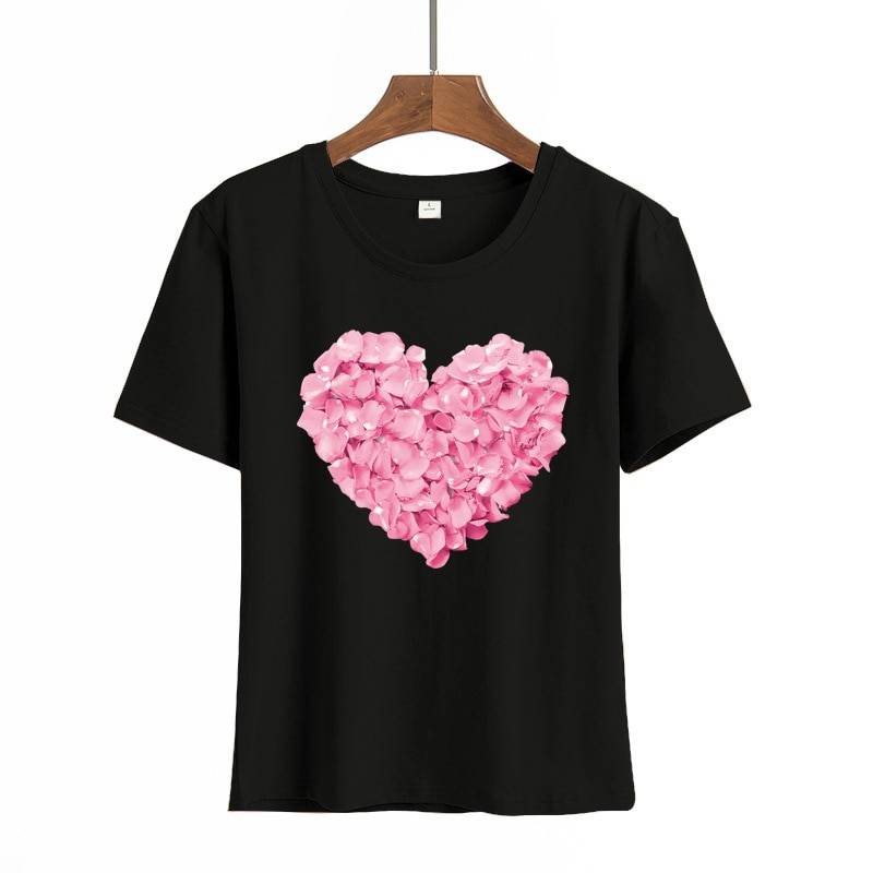 Women’s Harajuku Printed T-Shirts - Style 3 Black / S - T-Shirts - Shirts & Tops - 29 - 2024