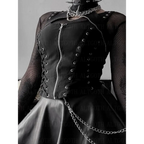 Harajuku Punk Grunge Halter Corset - Tops & Tees - 3