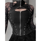 Harajuku Punk Grunge Halter Corset - Tops & Tees - 7