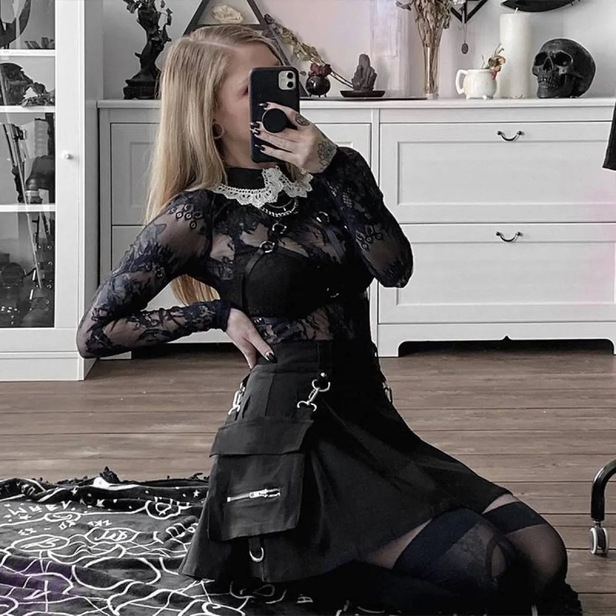 Harajuku Punk Skirts - Multiple Options - Bottoms - 8