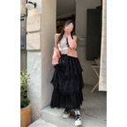 Harajuku Ruffle Lace Skirt - Bottoms - Skirts - 18